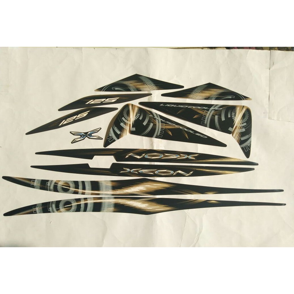 striping striping yamaha xeon 2012 hitam