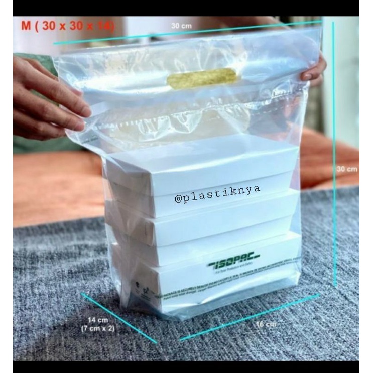 Kemasan Plastik Isopac Size M