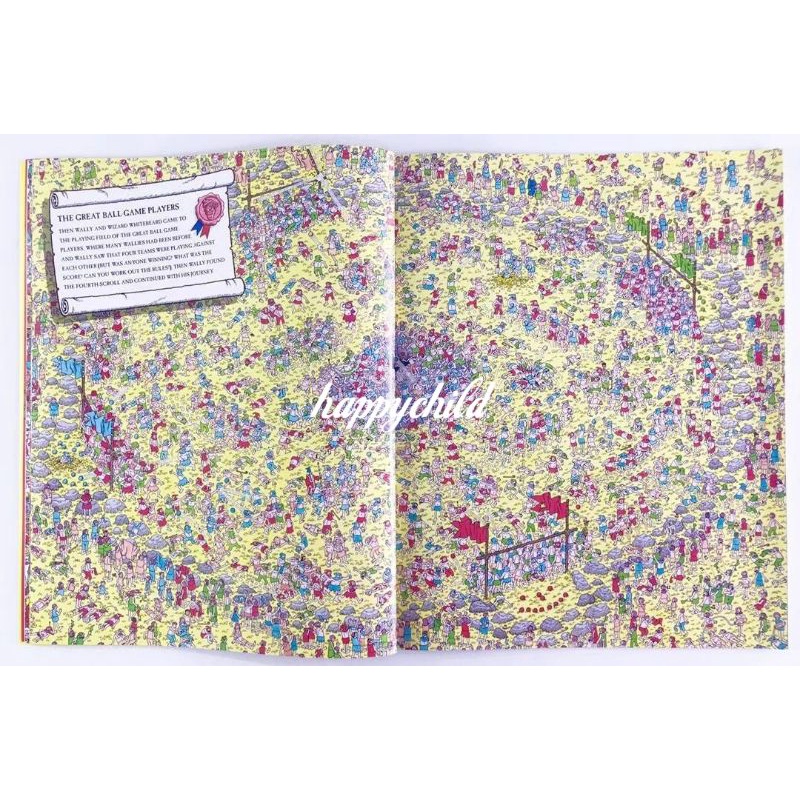 original guaranteed Where is wally? buku impor buku anak happychild