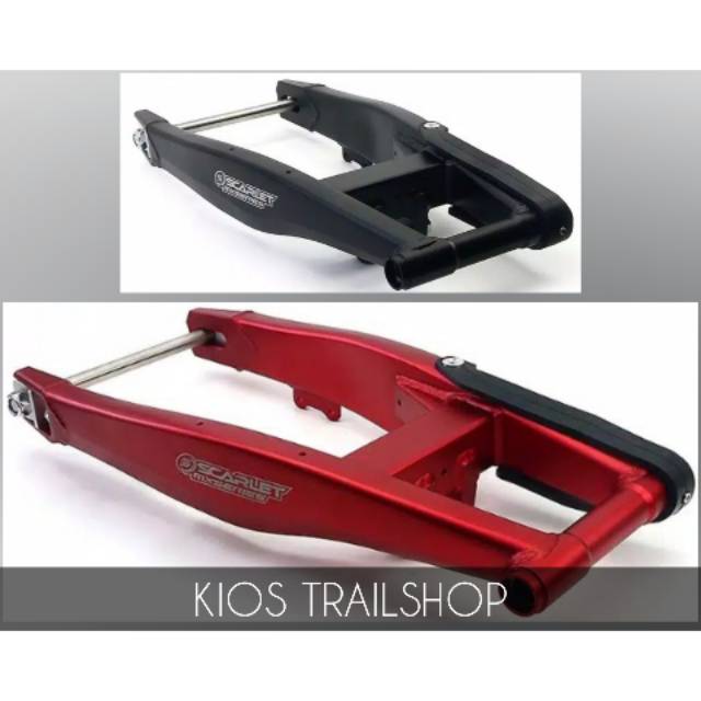 SWING ARM CRF 150L Swing arm scarlet original almunium pnp crf 150L