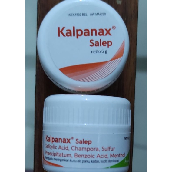 Kalpanax Salep / Mengatasi Kutu Air / Kurap / Panu / Gatal Karena Jamur