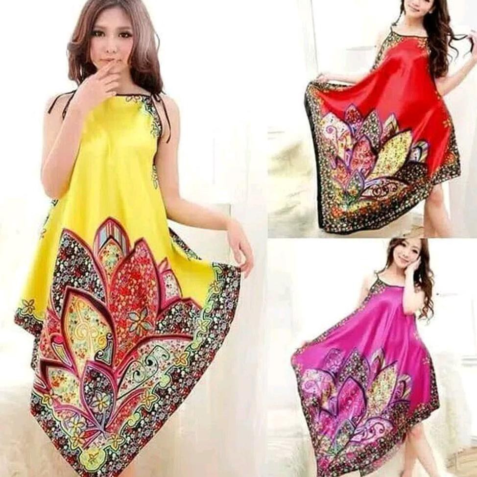 Dress Lingeria Sutra sexy Wanita Baju tidur Sexy Lingerie Hight quality Import Superb