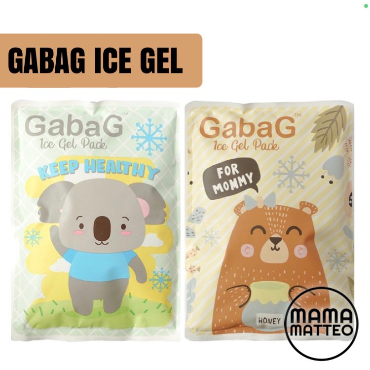 GabaG Ice Gel 500 gram / 500gr size Besar 500ml Bear Mom Koala Earth Original Yellow Motif Lucu / BANDUNG