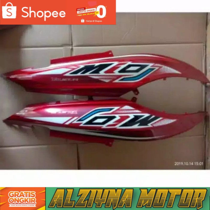 Body belakang Mio J merah