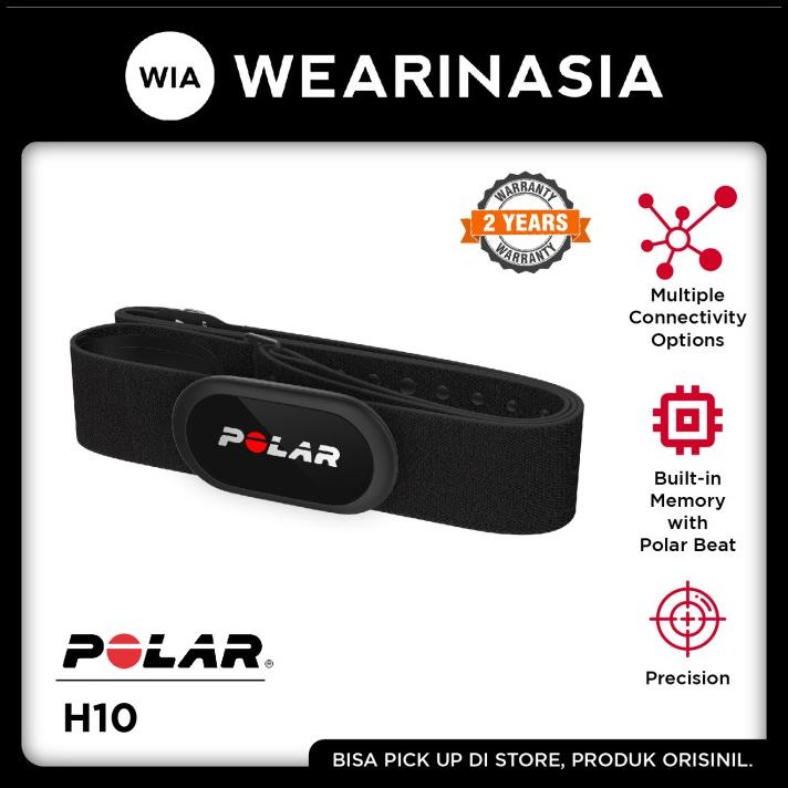 Polar H10 Heart Rate Monitor Sensor Garansi Resmi