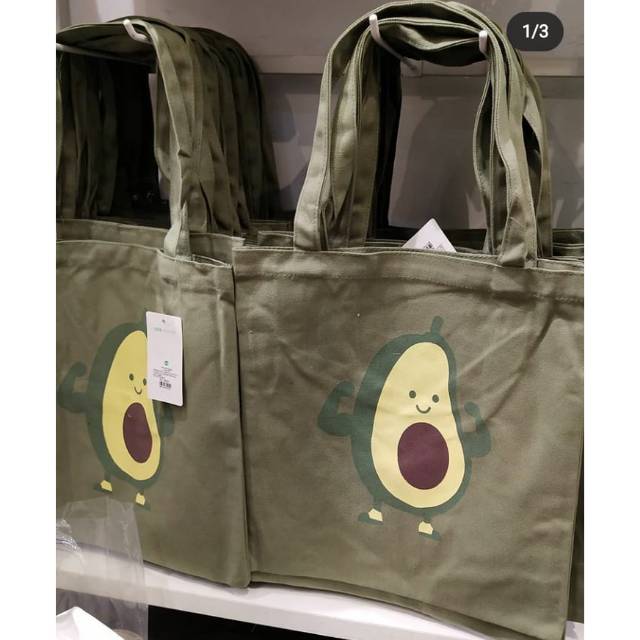 USUPSO USS TOTE BAG AVOCADO