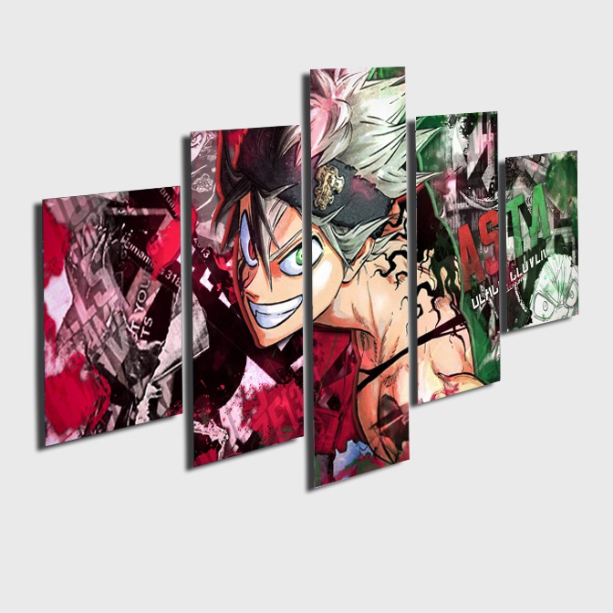 Hiasan Dinding 1 Set Anime Asta Special Edition pusatmode1234