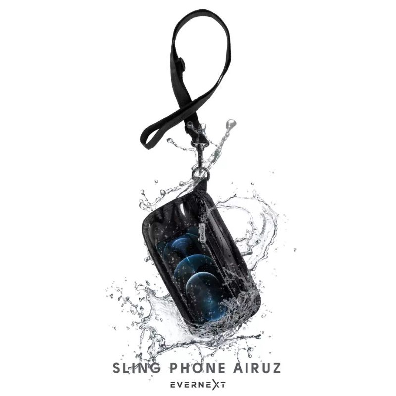 Sling Phone Airuz Pouch Wallet Waterproof Pouch HP Anti Air / Evernext Sling Pouch Wallet