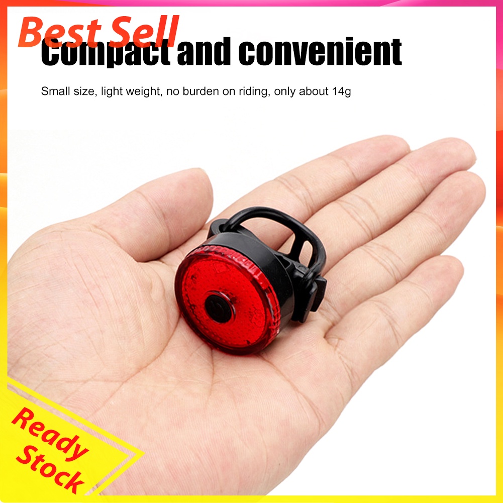 Bike LED USB Rechargeable Headlight Taillight Set Bicycle Front Back Light