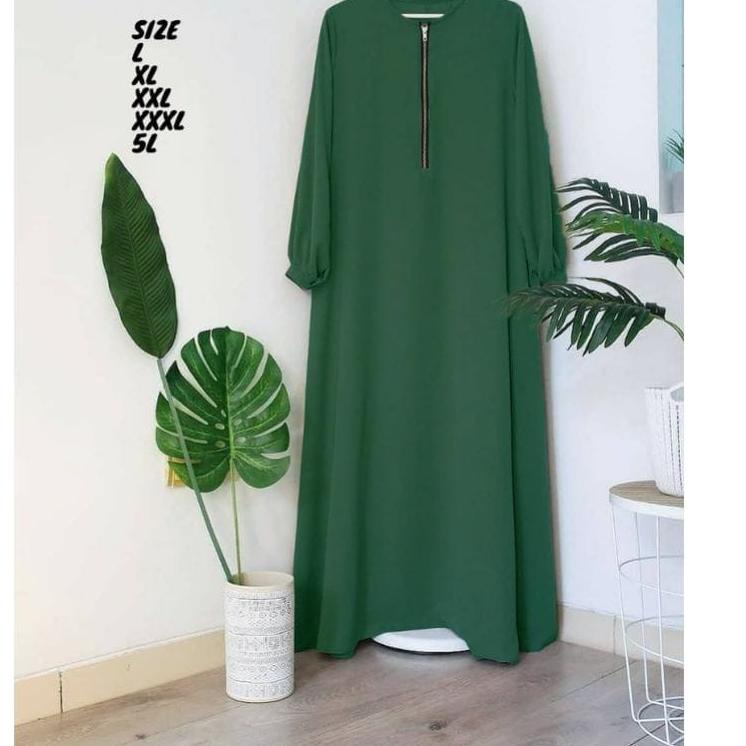 Special Price Raisa Baju Gamis Wanita Polos Jumbo Terbaru 2022 / Gamis Raisa Polos Jumbo / Gamis Pol