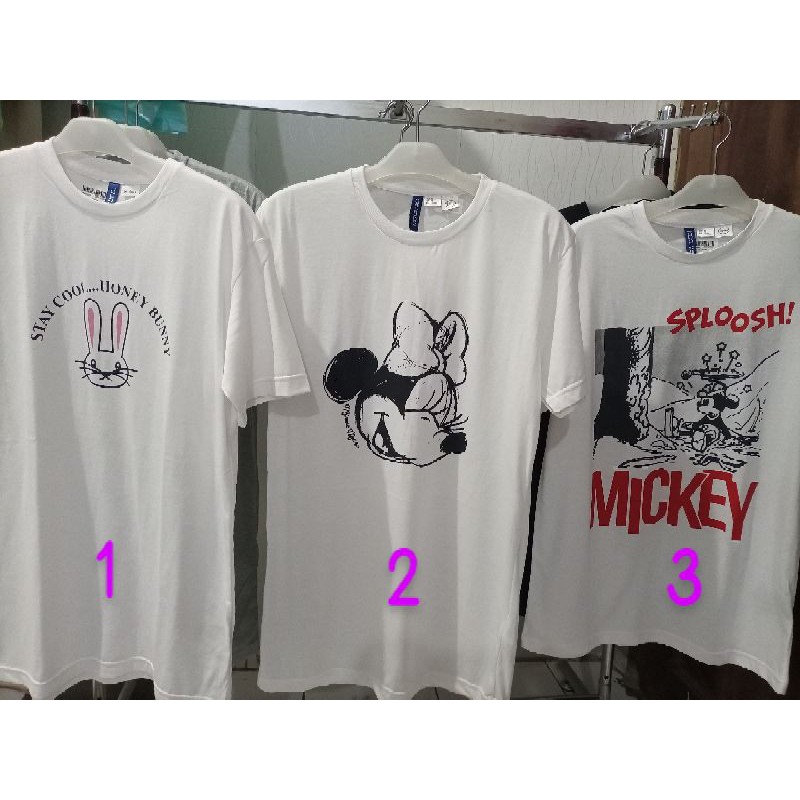 kaos wanita oblong H&m Original