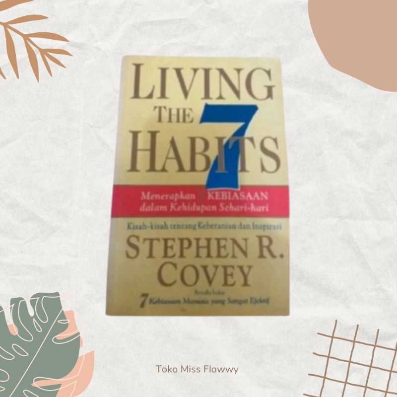 Jual BUKU LIVING THE 7 HABITS | Shopee Indonesia