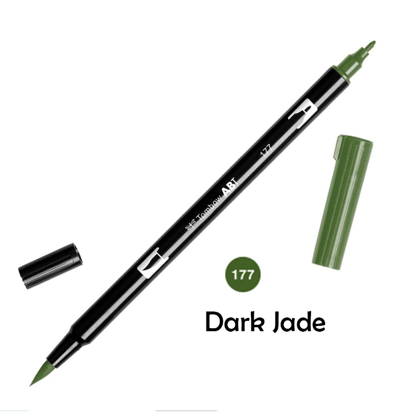 

ABT Tombow Dual Brush Pen - 177 Dark Jade