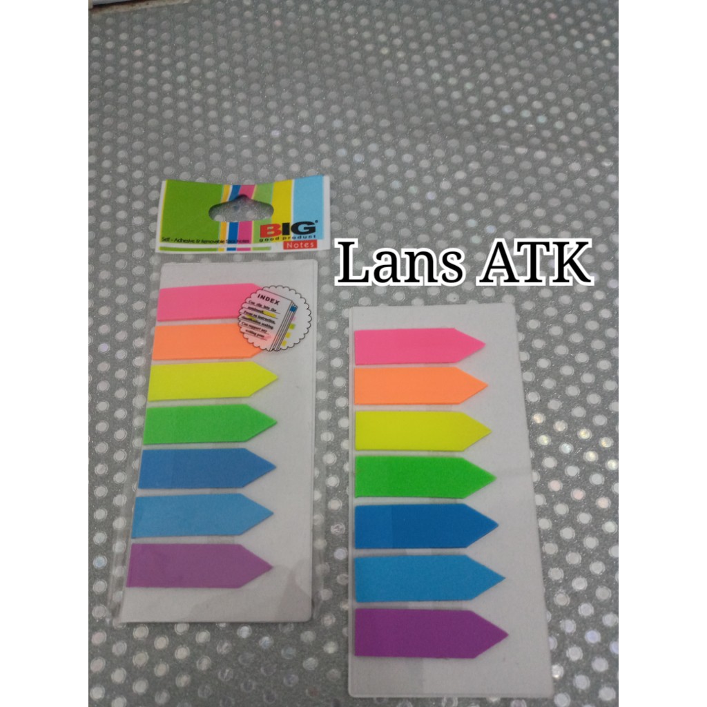 STICKY NOTE / POST IT BIG PANAH 7 WARNA (34634)