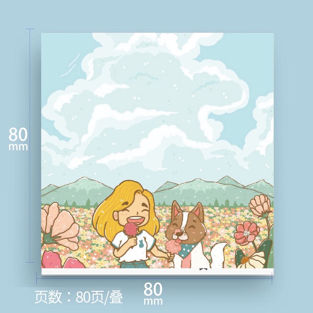 

Cute Memopad Character - Kertas Memo untuk Dekorasi Jurnal Bujo Kit