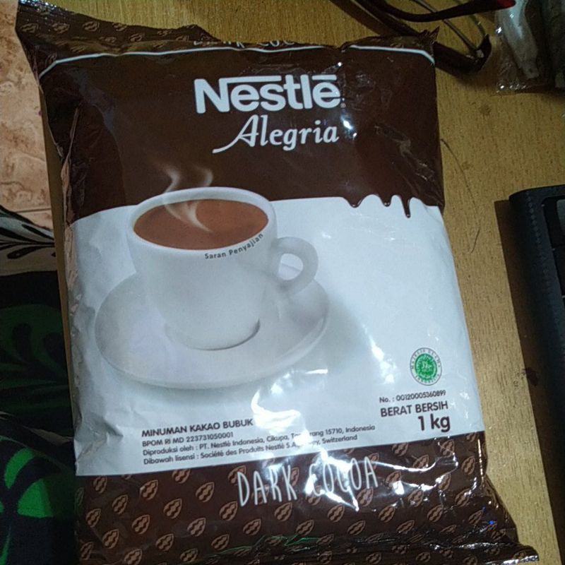 

Nestle Alegria dark cocoa 1kg coklat bubuk