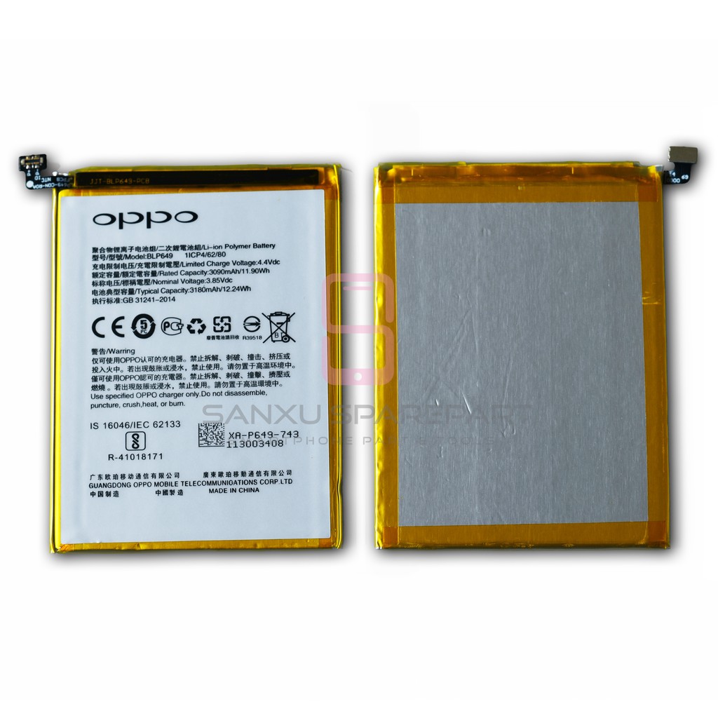 BATERAI BATRE OPPO A83 / BLP649