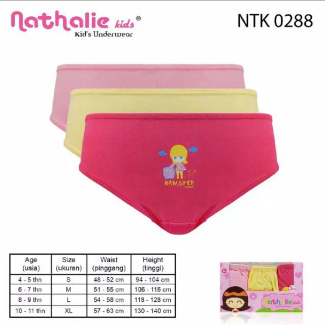 Celana Dalam Anak Nathalie Kids