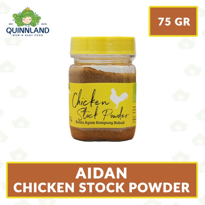 

MURAH Chicken Stock Powder 75gr - Aidan (Kaldu Ayam Kampung)