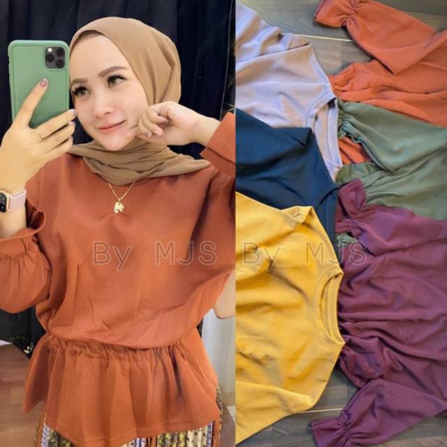 Top Manggo Polos by Meyjaya Collectio