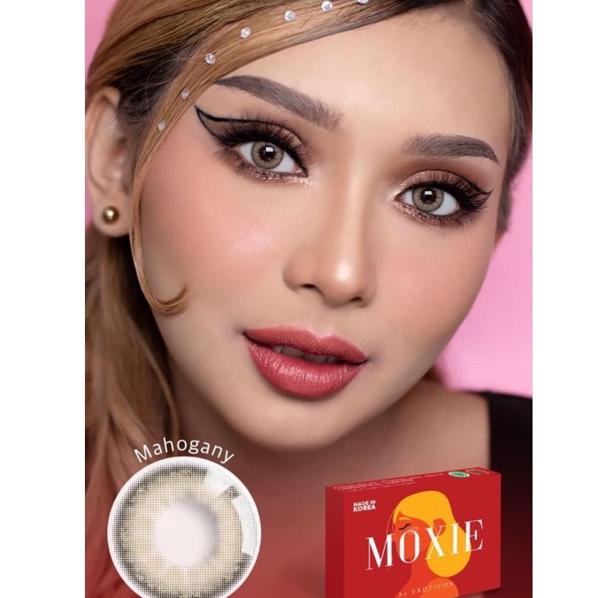 Softlens X2 MOXIE Normal &amp; Minus 0.50 - 2.00 Dia 14.5MM / FREE LENSCASE - KASIMURA