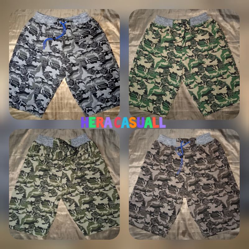 CELANA PENDEK CHINOS MOTIF DORENG