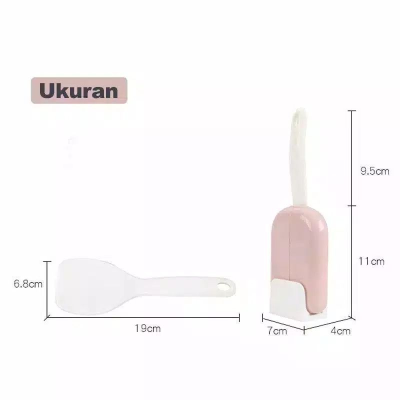 READY RICE SPOON HOLDER DUSTPROOF STORAGE CENTONG NASI ANTI LALAT CENTONG NASI OTOMATIS