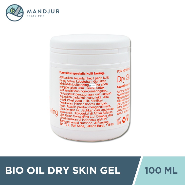 Bio Oil Dry Skin Gel 100 mL - Gel Pelembap Kulit Kering