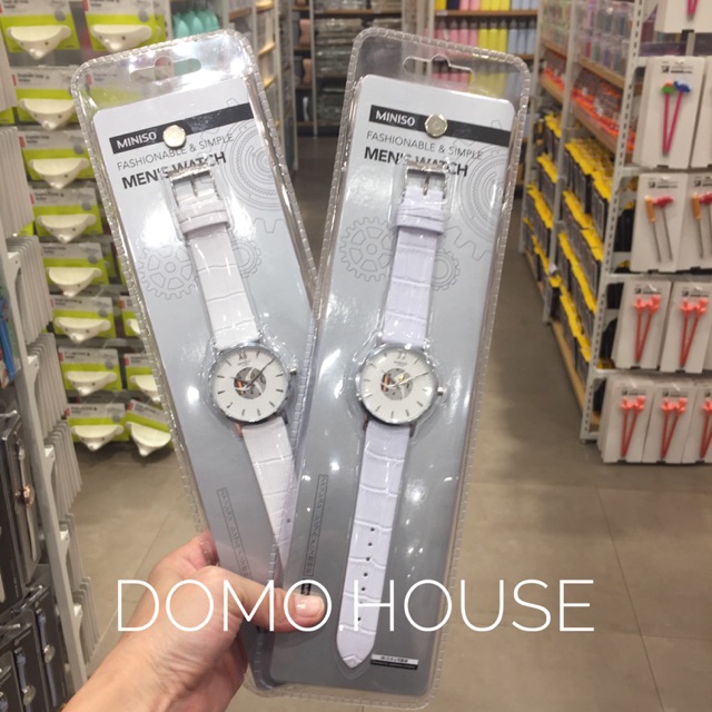 MINISO FASHIONABLE AND SIMPLE MEN’S WATCH JAM TANGAN PRIA