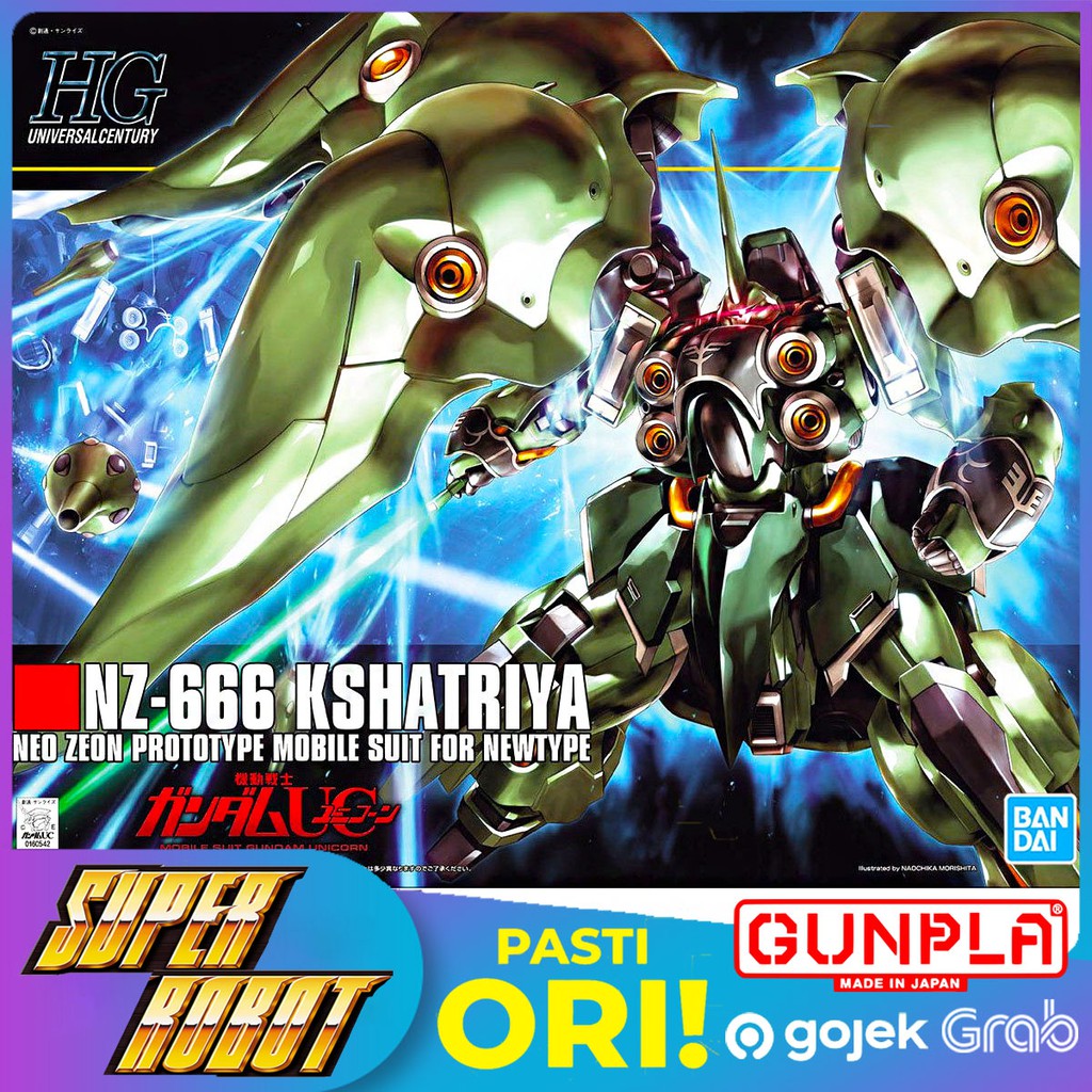 BANDAI HG NZ-666 Kshatriya - HGUC