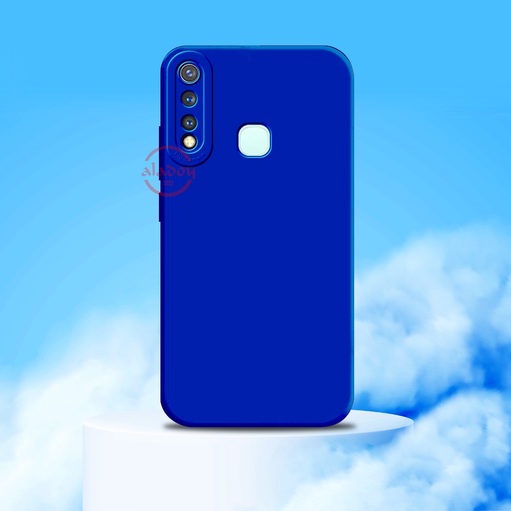 Soft Case VIVO Y19 Case Liquid Silicone Pro Camera Premium Casing