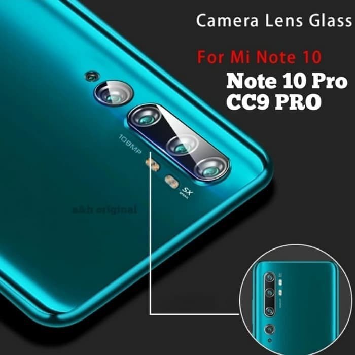 XIAOMI MI NOTE 10 10 PRO Tempered Glass Camera Anti Gores Kamera Bening