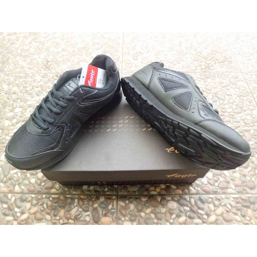 Sepatu Sekolah Eagle Oliver (Black/Black)