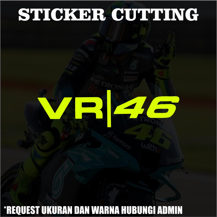 Sticker Cutting Rossi VR | 46