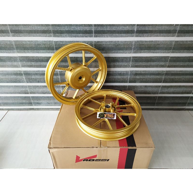 Velg Pelek Racing Rossi VRossi Palang V Scoopy Beat Vario 110/125/150 Ukuran 185/215