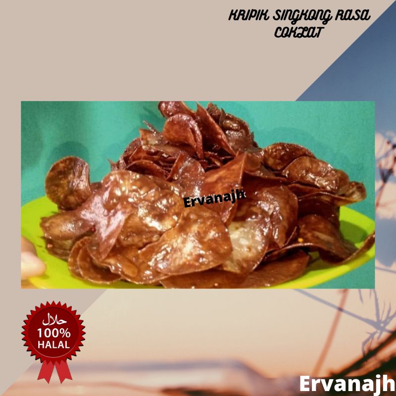 

kripik singkong coklat