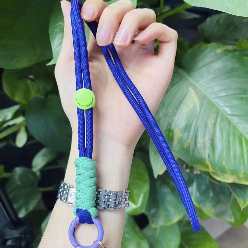 Tali Tenun Tangan Lanyard Ponsel Tali Leher Pergelangan Tangan Lanyard Extender Untuk Ponsel