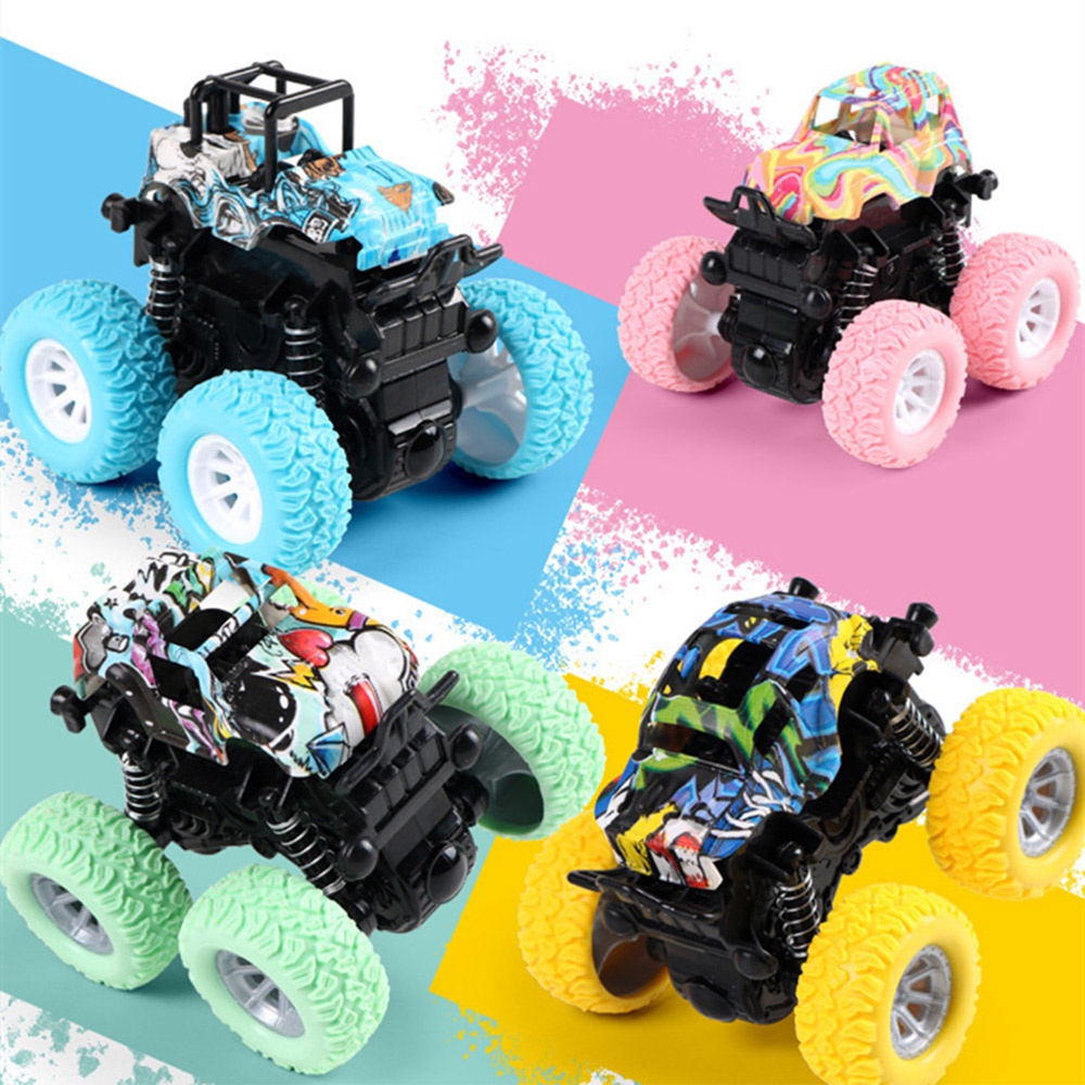 Halobaby Monster Zap Mainan Mobil Drive Inertial Bigfoot