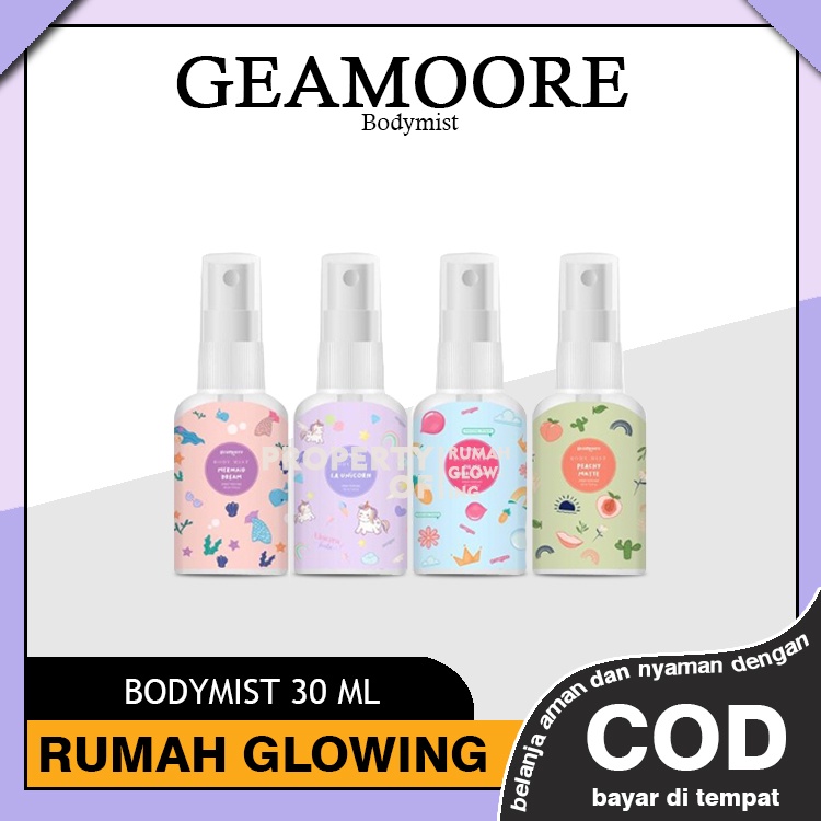 ❤️ RG ❤️ PERFUME PARFUM GEAMOORE BODYMIST 30ml