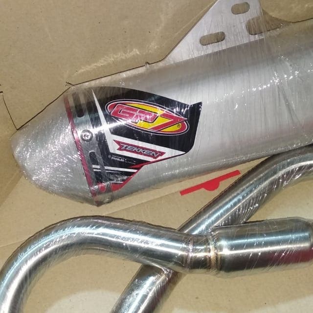Knalpot GP7 Tekken KLX DTRACKER CRF 150 original