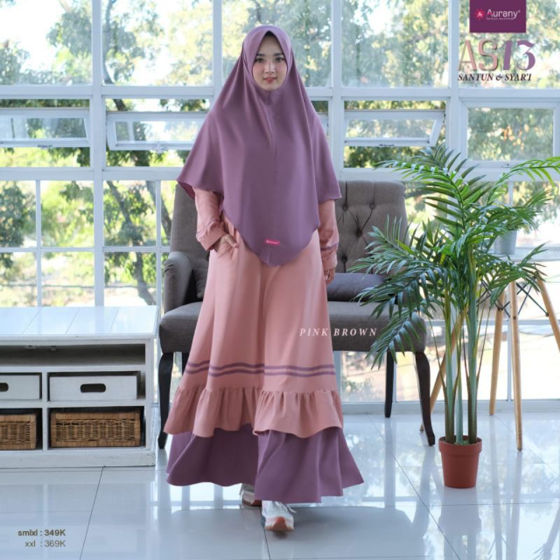 Gamis Set Hijab Aurany AS13