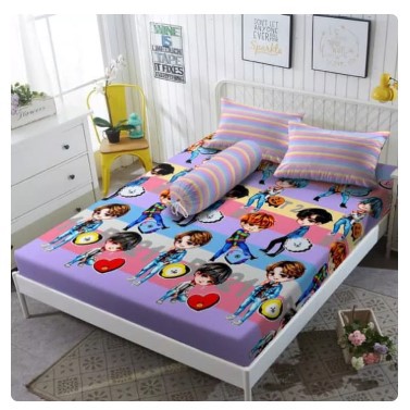 Kintakun Sprei D'luxe - 180 x 200 B2 (King) - BTS