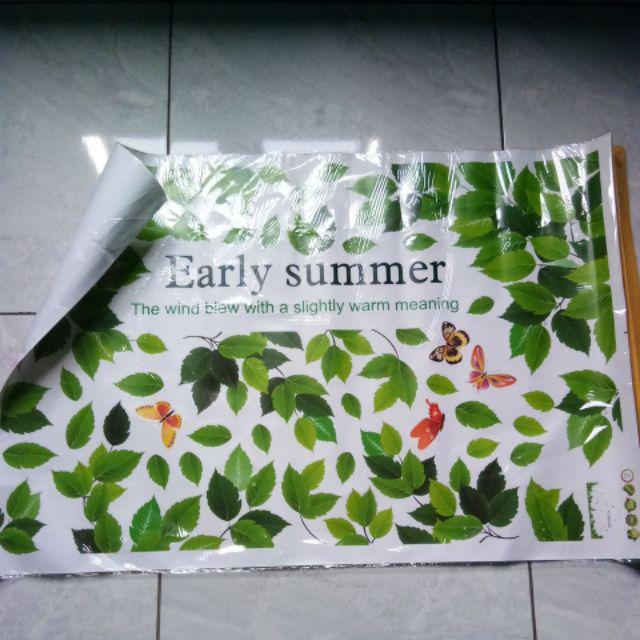 Ay901 Early Summer Wallsticker Wall Stiker 60x90