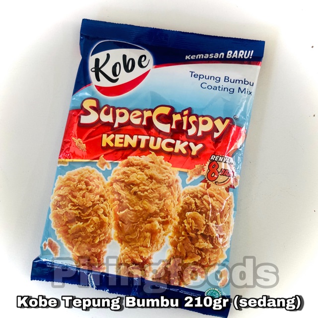 

Termurah!! Kobe Tepung Bumbu Super Crispy Kentucky 210gr sedang