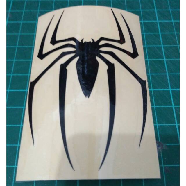 

Cutting sticker spider