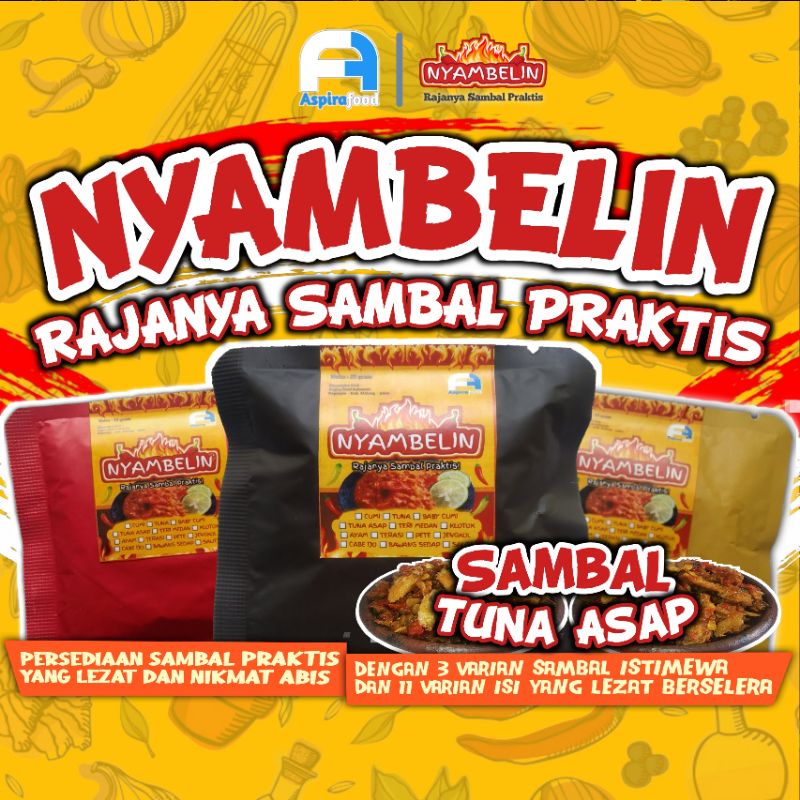 SAMBAL TUNA ASAP PREMIUM NYAMBELIN RAJANYA SAMBEL PRAKTIS