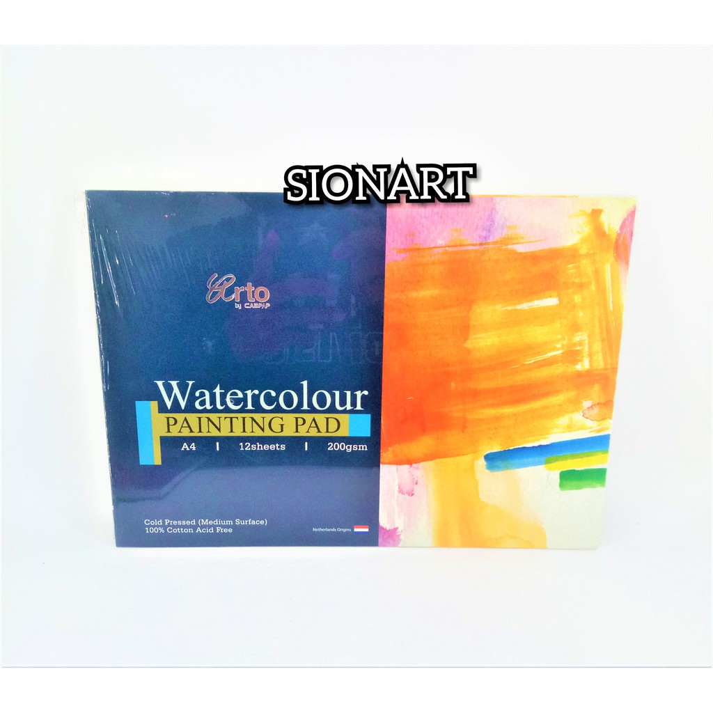 

Arto A4 Cotton Watercolor Pad - 200 GSM