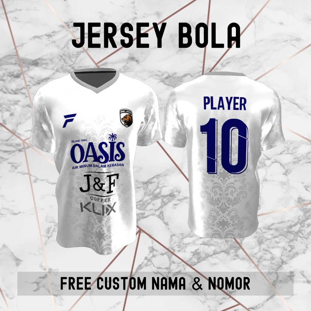 Jersey Batik Babel United Klub Bola Baju Kaos Custom Nama dan Nomor Punggung - 1056