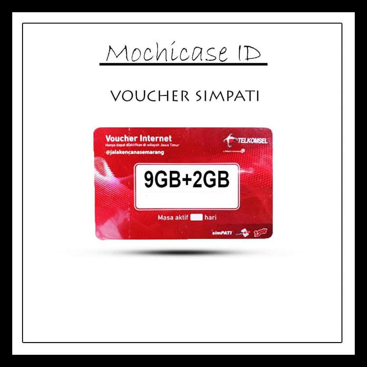 Voucher Data Simpati Kuota 9Gb+2Gb | Voucher Data Fisik Kode 422
