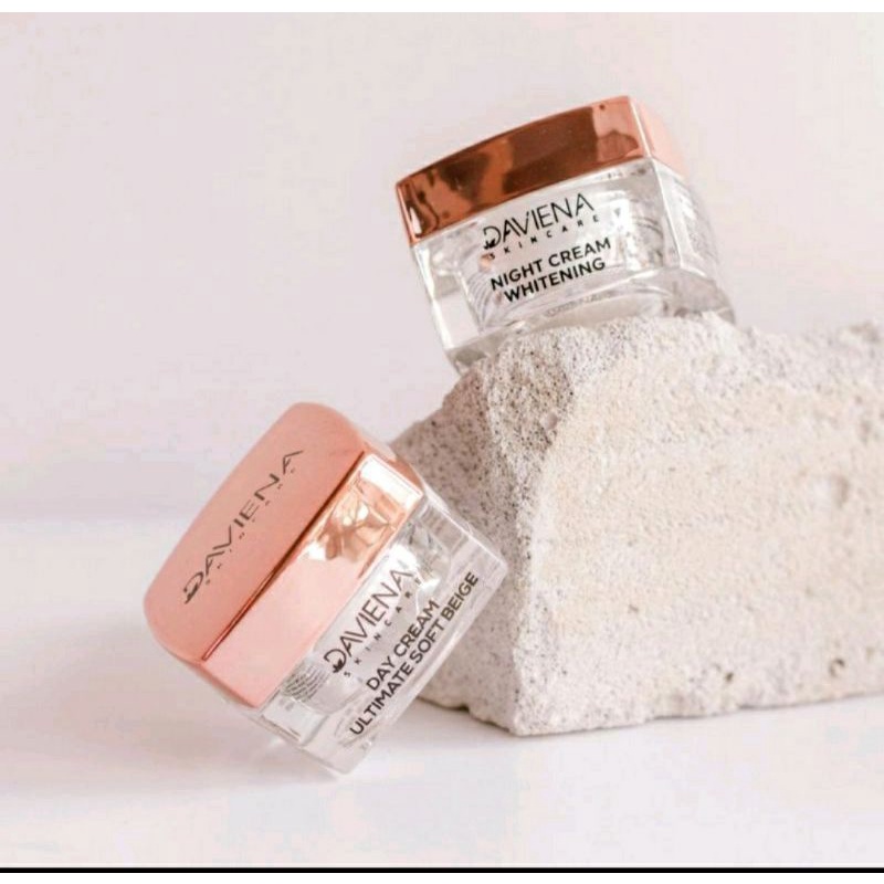 CREAM GLOWING DAVIENA SIANG DAN MALAM